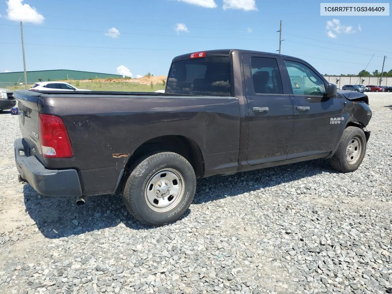 2016 Ram 1500 St VIN: 1C6RR7FT1GS346409 Lot: 59240384