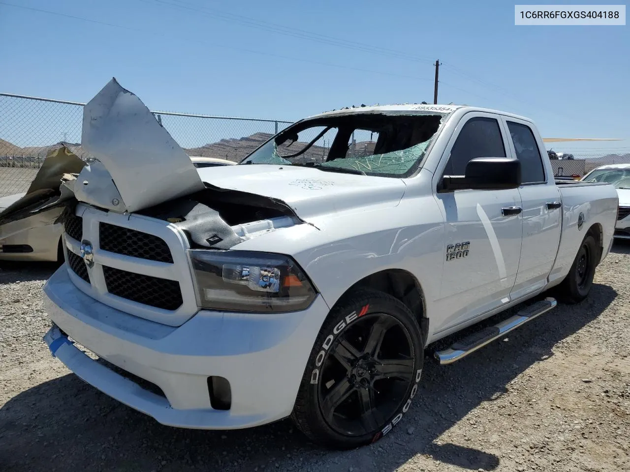 1C6RR6FGXGS404188 2016 Ram 1500 St