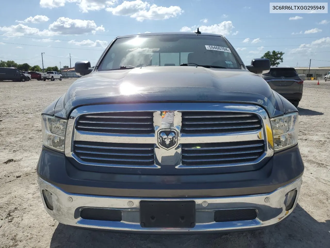 2016 Ram 1500 Slt VIN: 3C6RR6LTXGG295949 Lot: 59460704