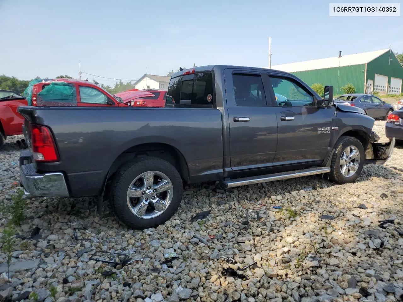 2016 Ram 1500 Slt VIN: 1C6RR7GT1GS140392 Lot: 59646734