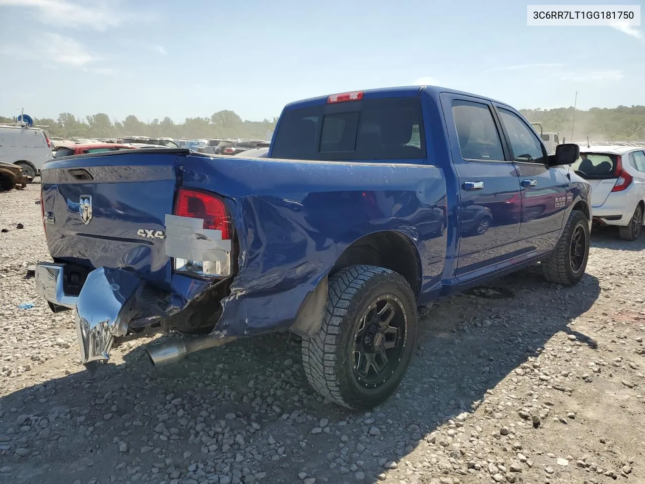 2016 Ram 1500 Slt VIN: 3C6RR7LT1GG181750 Lot: 60351774