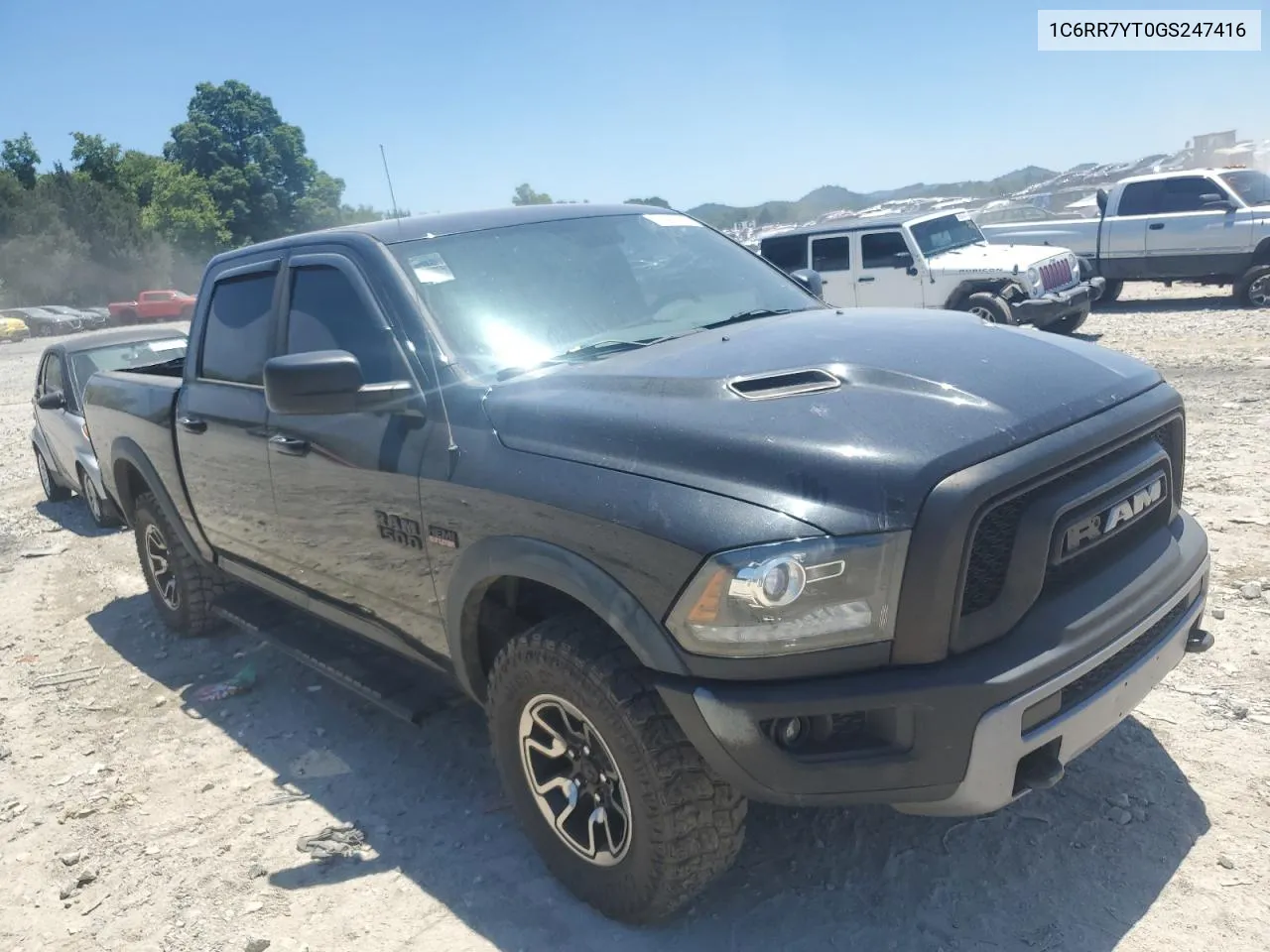 2016 Ram 1500 Rebel VIN: 1C6RR7YT0GS247416 Lot: 60405064