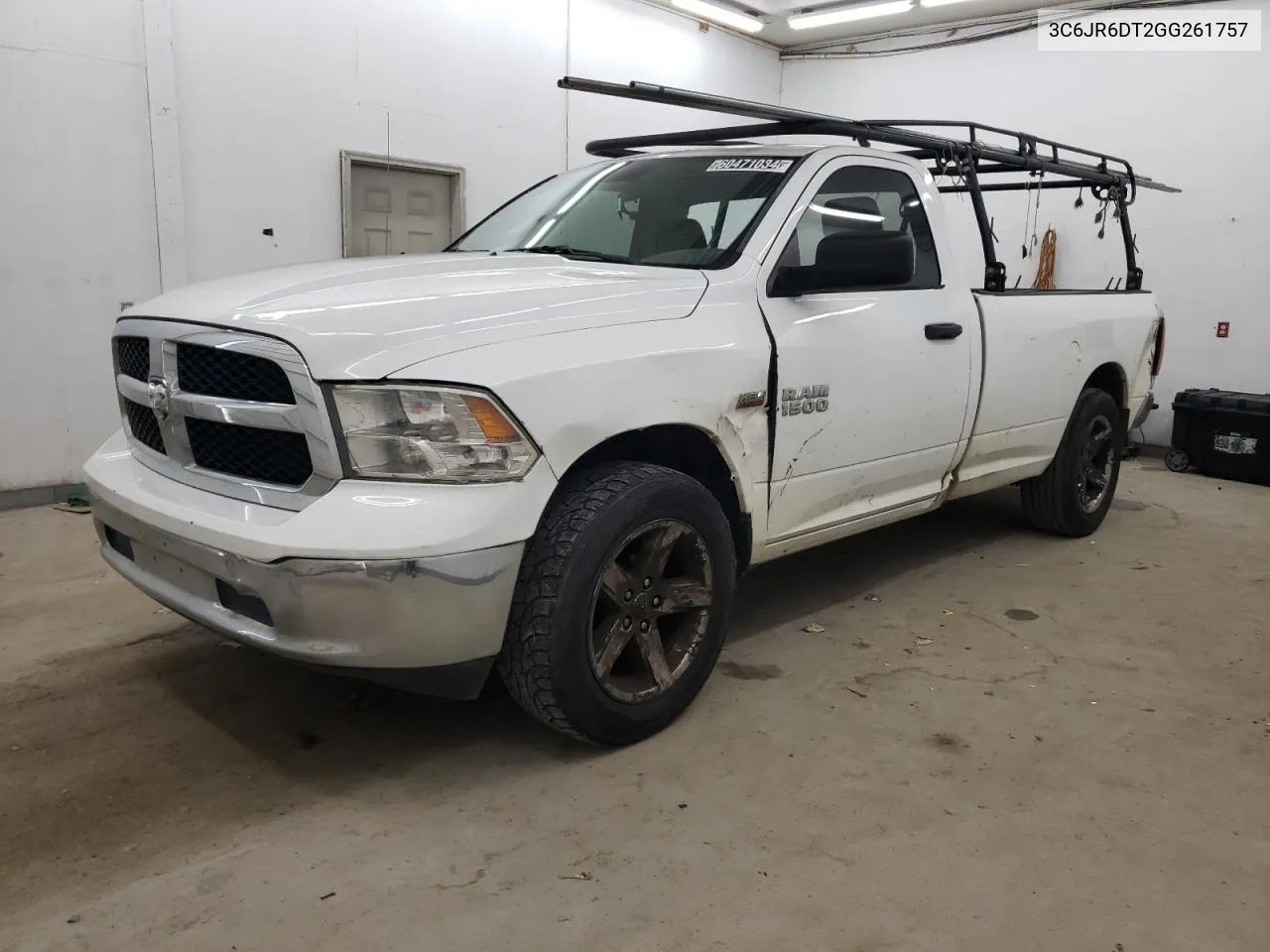 2016 Ram 1500 St VIN: 3C6JR6DT2GG261757 Lot: 60471034