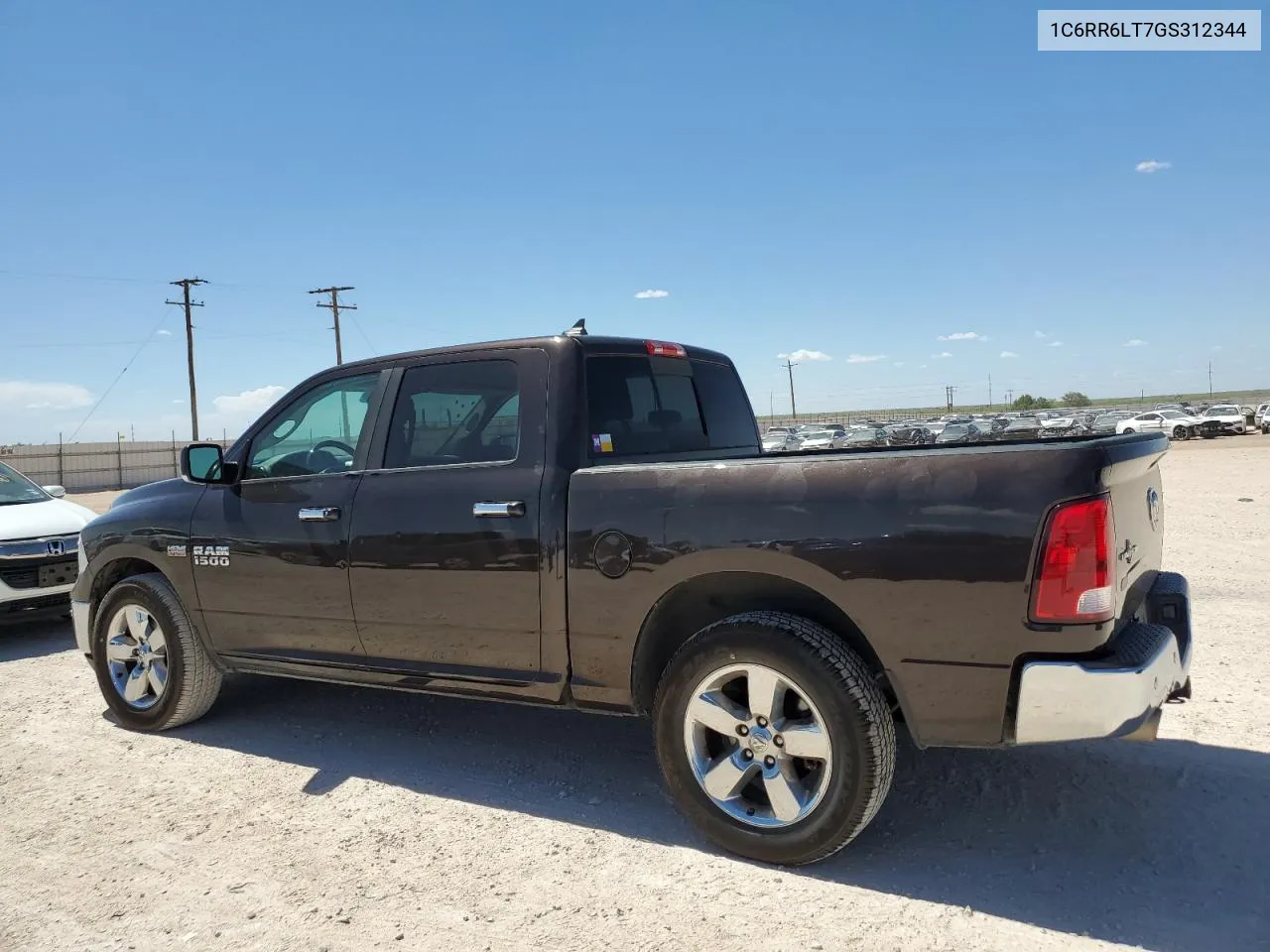 2016 Ram 1500 Slt VIN: 1C6RR6LT7GS312344 Lot: 61415594