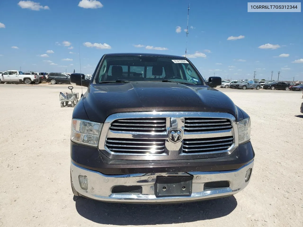 2016 Ram 1500 Slt VIN: 1C6RR6LT7GS312344 Lot: 61415594