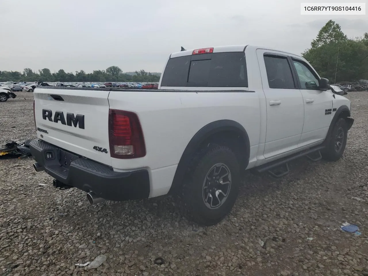 2016 Ram 1500 Rebel VIN: 1C6RR7YT9GS104416 Lot: 61872874