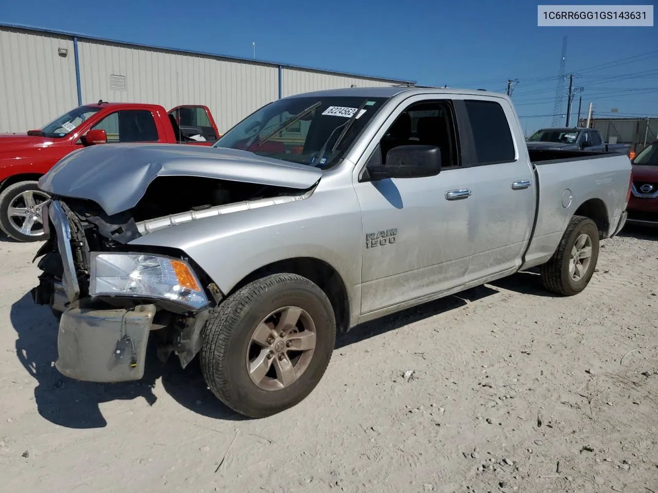 2016 Ram 1500 Slt VIN: 1C6RR6GG1GS143631 Lot: 62245624