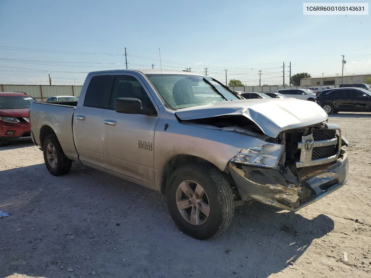 2016 Ram 1500 Slt VIN: 1C6RR6GG1GS143631 Lot: 62245624