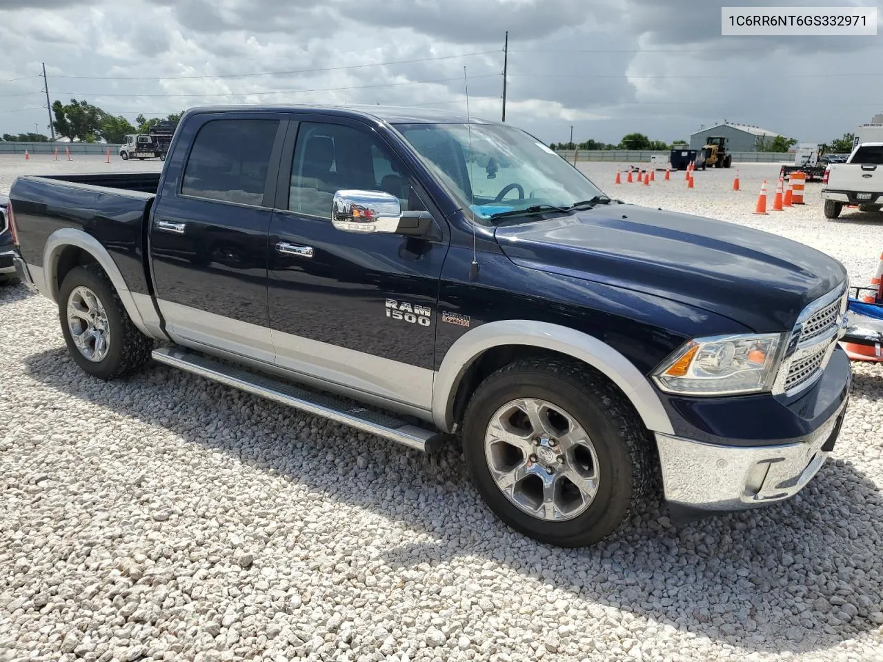 2016 Ram 1500 Laramie VIN: 1C6RR6NT6GS332971 Lot: 62355704