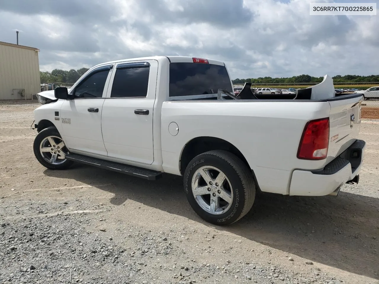 2016 Ram 1500 St VIN: 3C6RR7KT7GG225865 Lot: 62386084