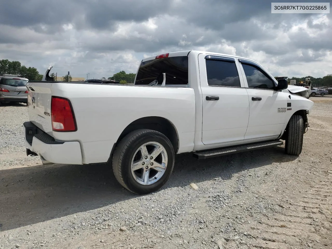 2016 Ram 1500 St VIN: 3C6RR7KT7GG225865 Lot: 62386084