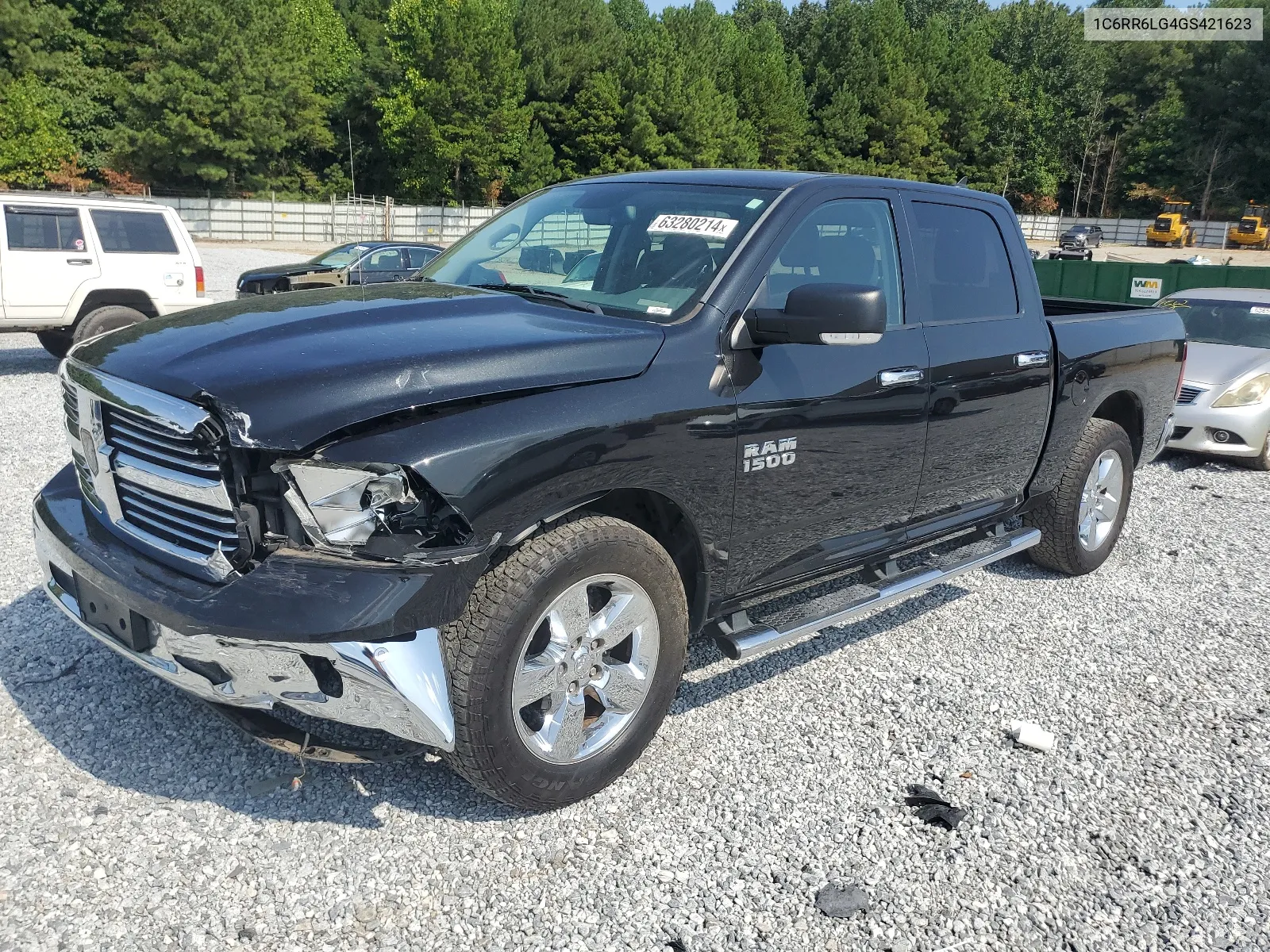 2016 Ram 1500 Slt VIN: 1C6RR6LG4GS421623 Lot: 63280214