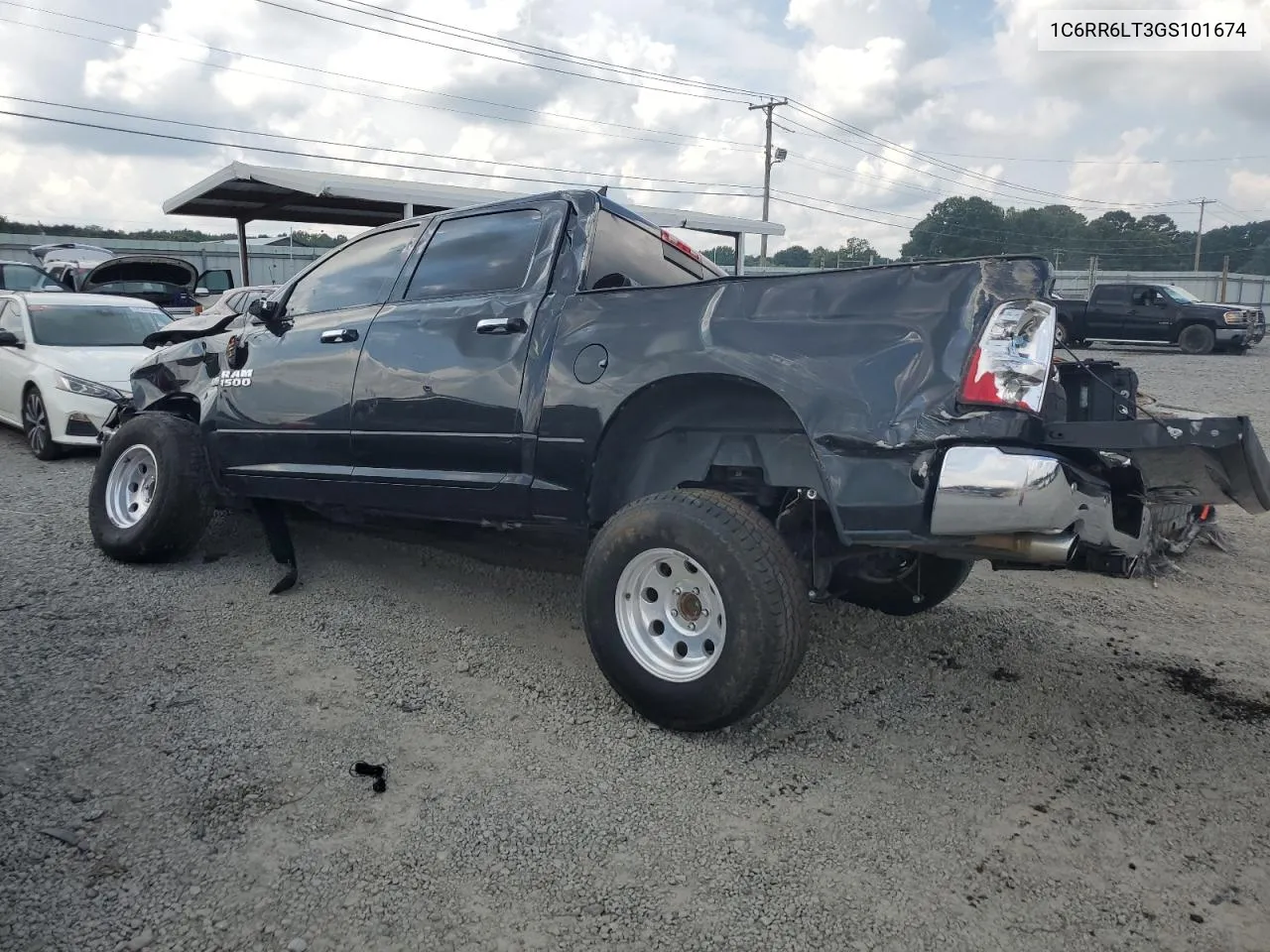 2016 Ram 1500 Slt VIN: 1C6RR6LT3GS101674 Lot: 64455014