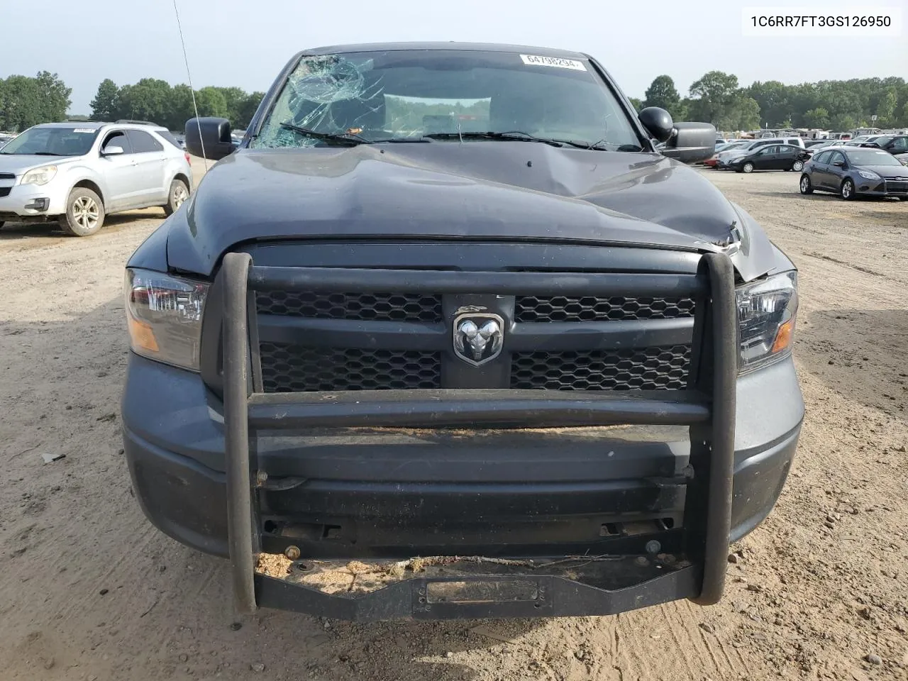 2016 Ram 1500 St VIN: 1C6RR7FT3GS126950 Lot: 64798294