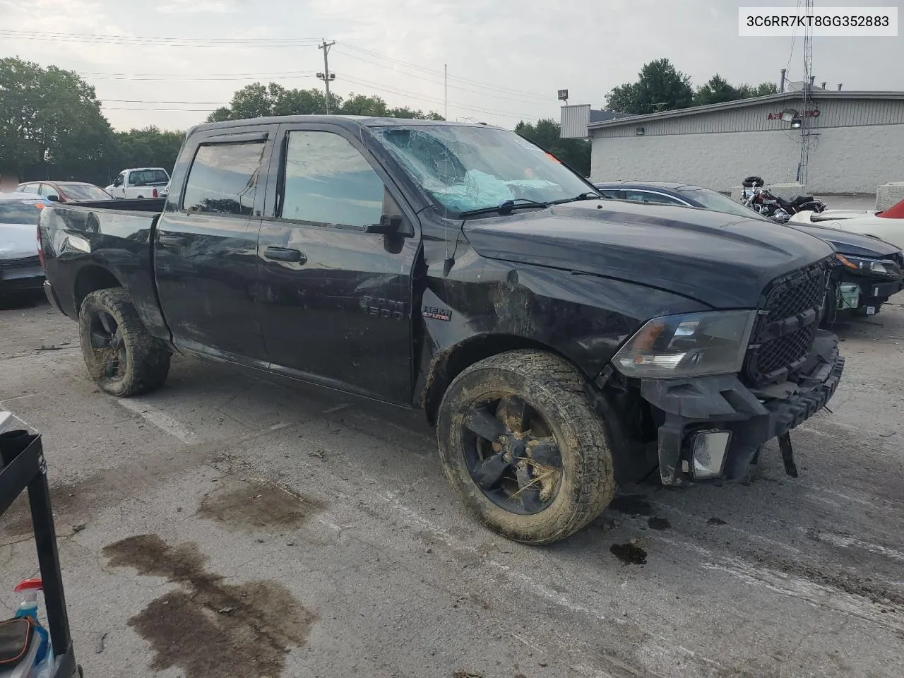 2016 Ram 1500 St VIN: 3C6RR7KT8GG352883 Lot: 65223054