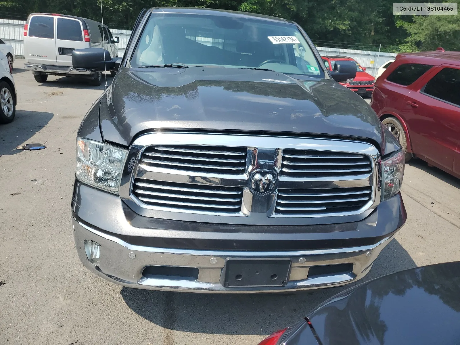 2016 Ram 1500 Slt VIN: 1C6RR7LT1GS104465 Lot: 65542784