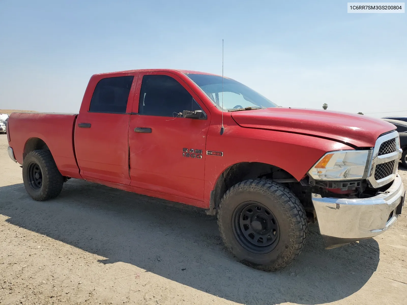 2016 Ram 1500 St VIN: 1C6RR7SM3GS200804 Lot: 65578714