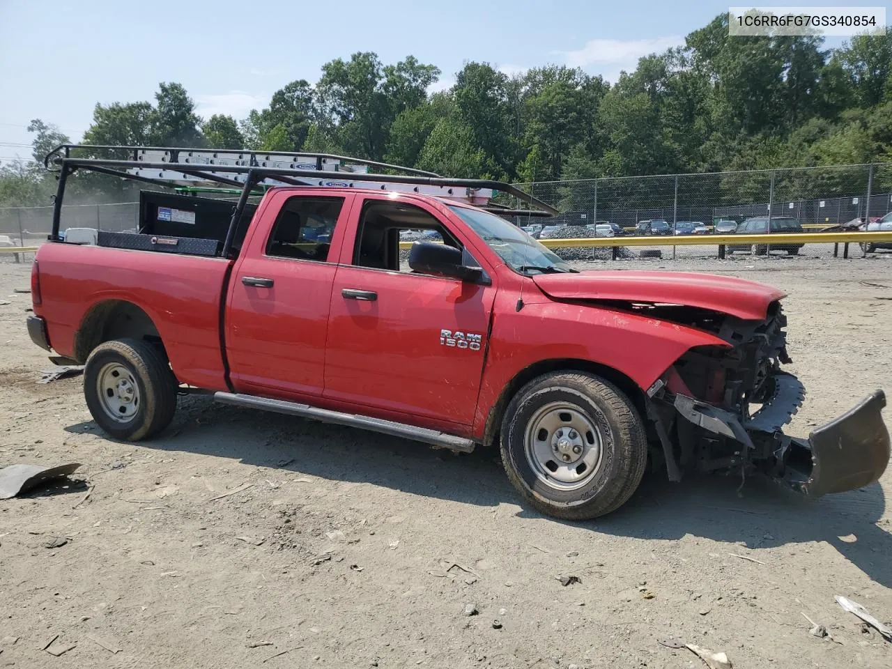 2016 Ram 1500 St VIN: 1C6RR6FG7GS340854 Lot: 65628154