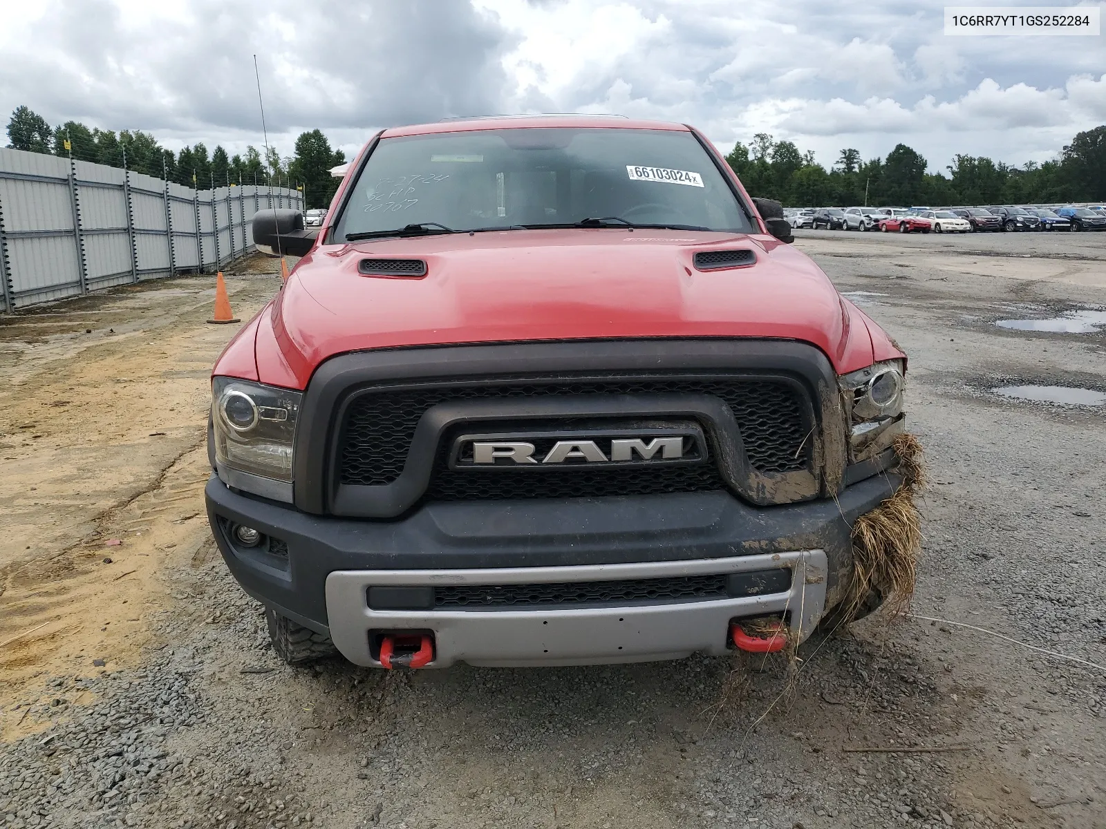 2016 Ram 1500 Rebel VIN: 1C6RR7YT1GS252284 Lot: 66103024