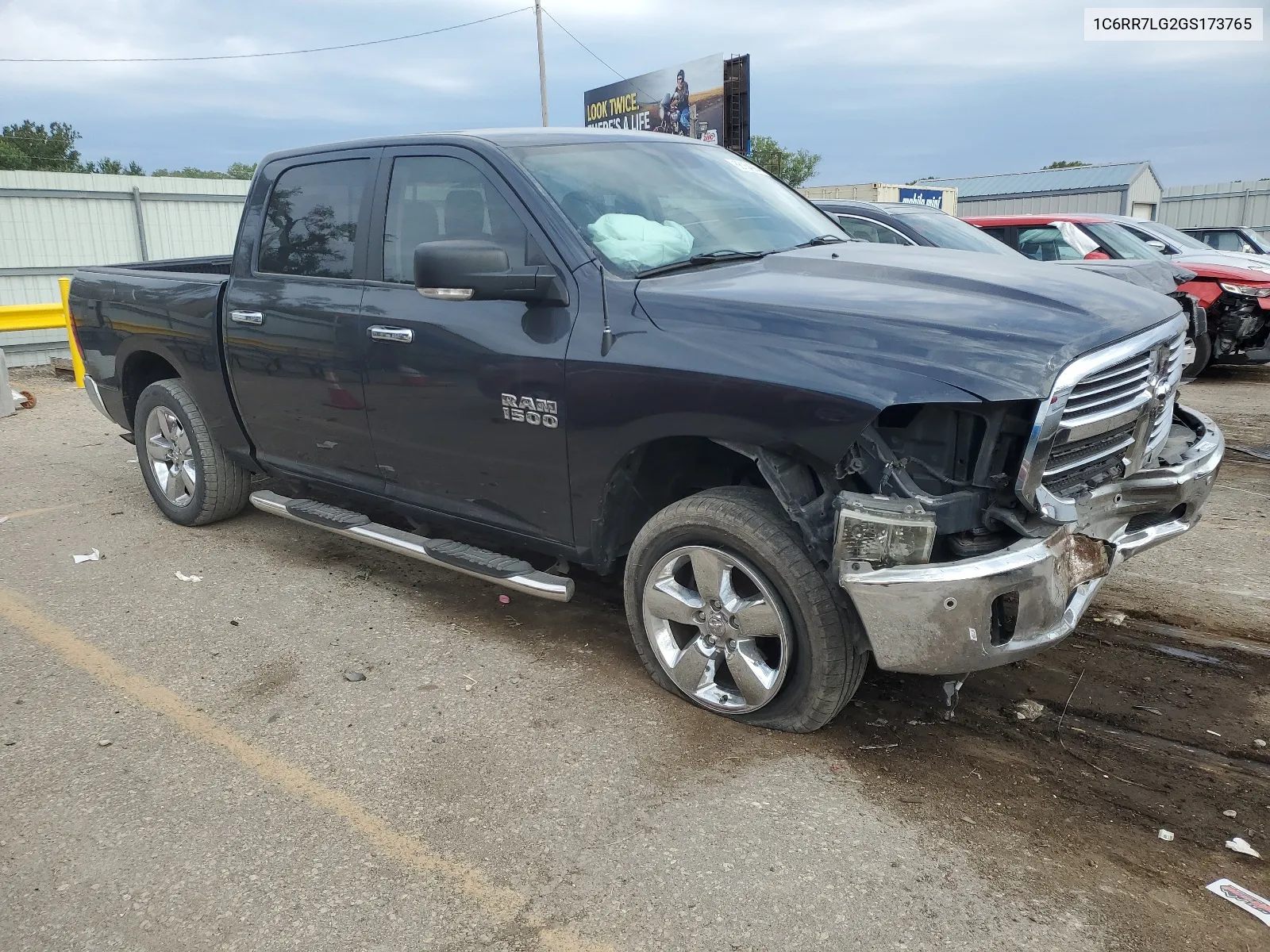 2016 Ram 1500 Slt VIN: 1C6RR7LG2GS173765 Lot: 66154984