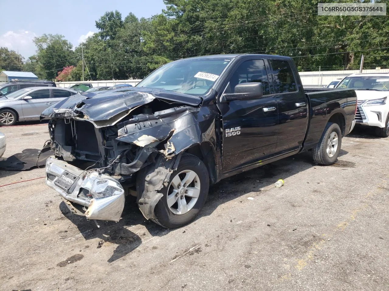 2016 Ram 1500 Slt VIN: 1C6RR6GG5GS375648 Lot: 66296374