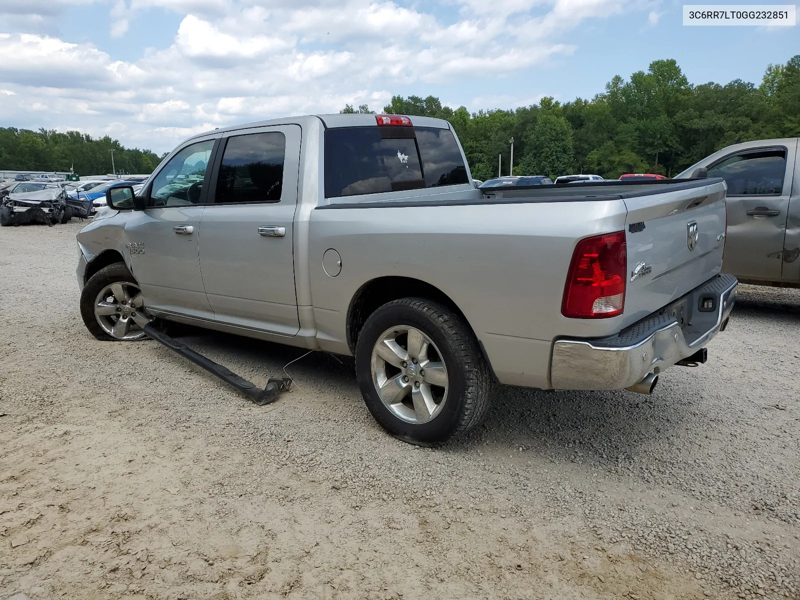 2016 Ram 1500 Slt VIN: 3C6RR7LT0GG232851 Lot: 66767584