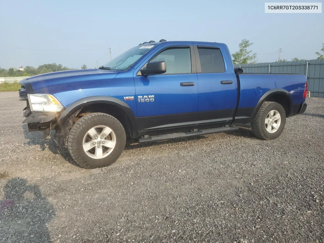 2016 Ram 1500 Slt VIN: 1C6RR7GT2GS338771 Lot: 66982434