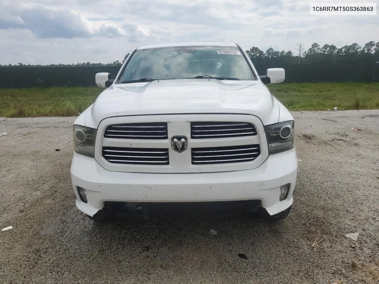 2016 Ram 1500 Sport VIN: 1C6RR7MT5GS363863 Lot: 67098784