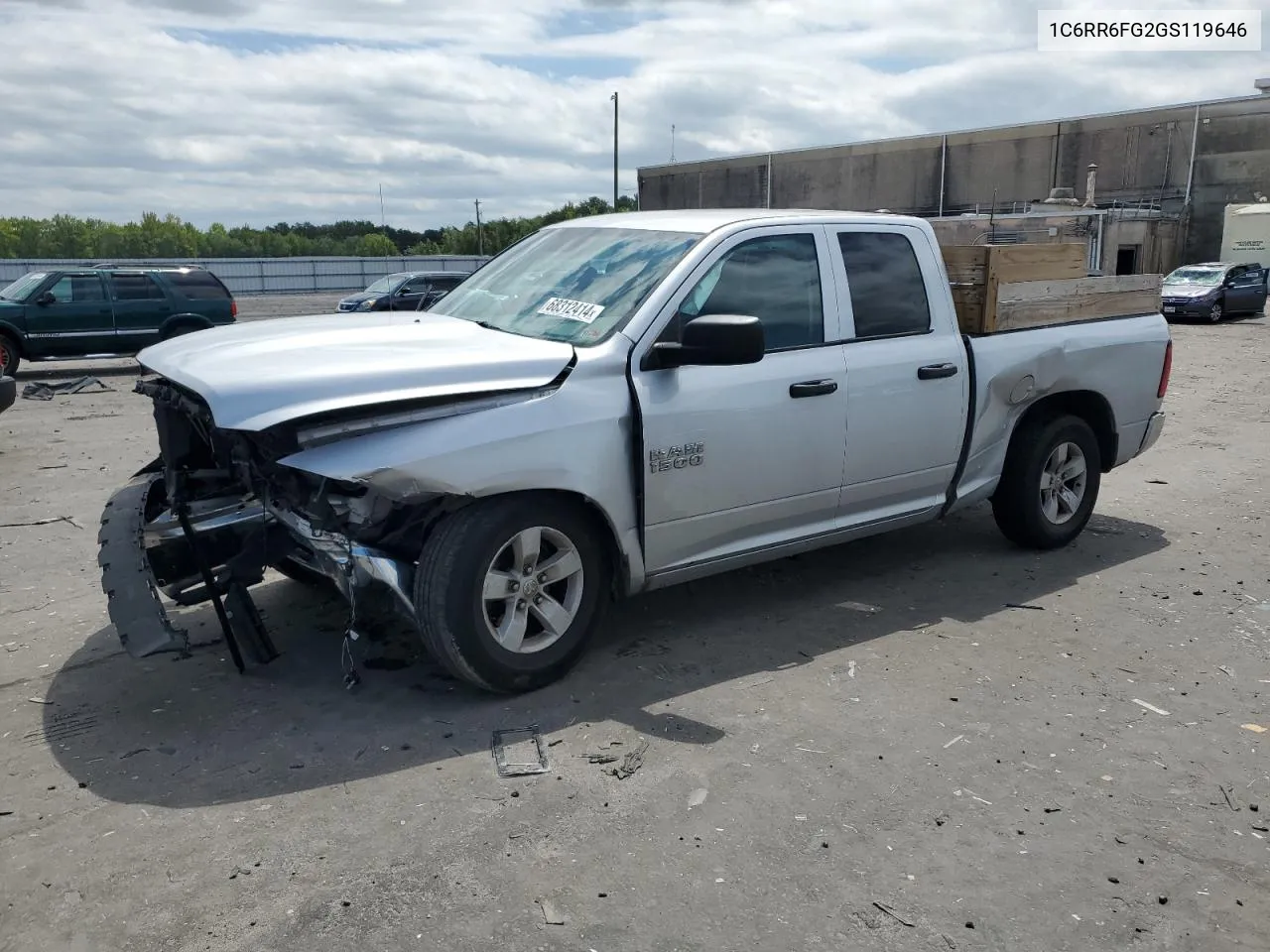 2016 Ram 1500 St VIN: 1C6RR6FG2GS119646 Lot: 68312414