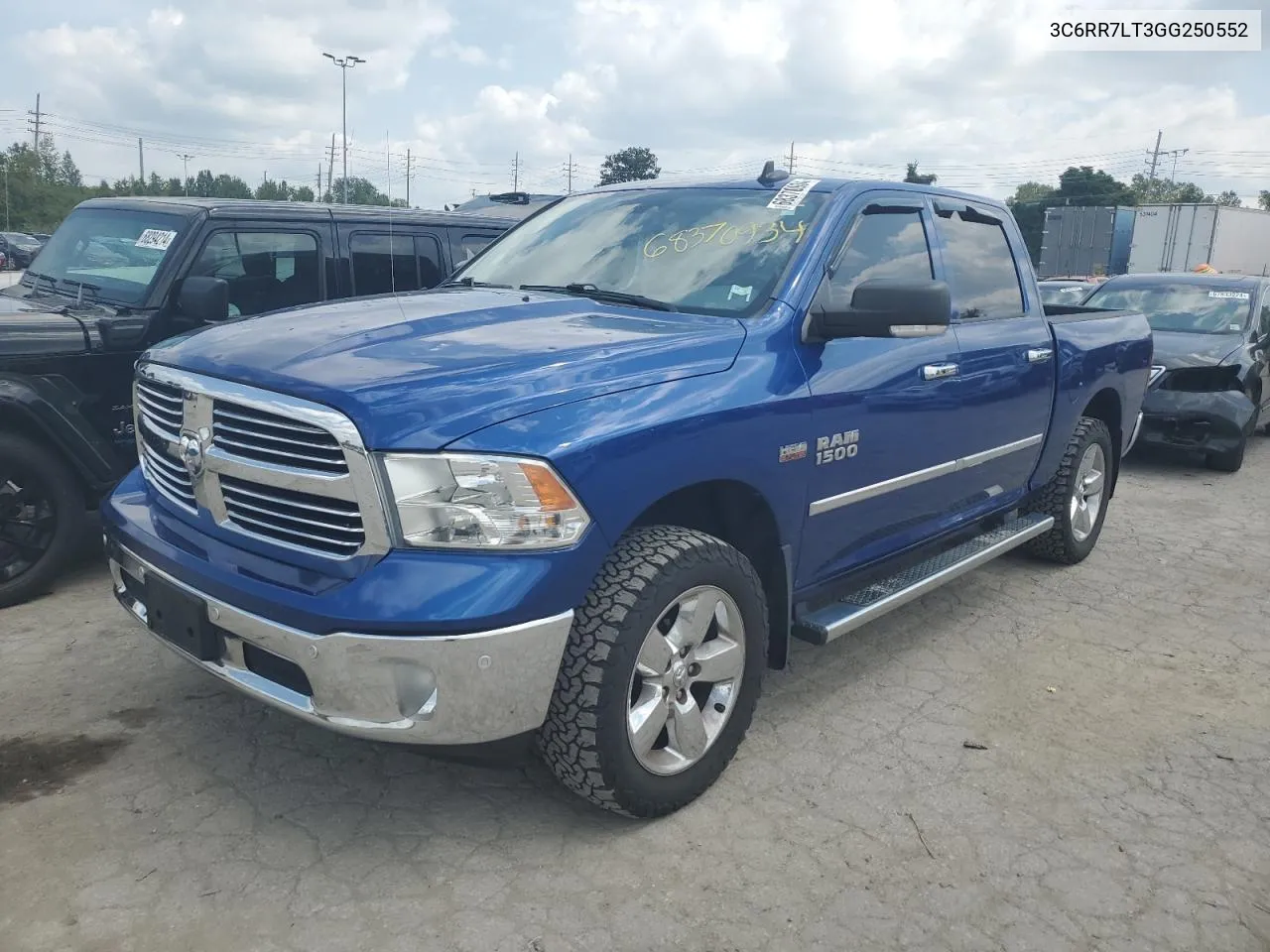 3C6RR7LT3GG250552 2016 Ram 1500 Slt