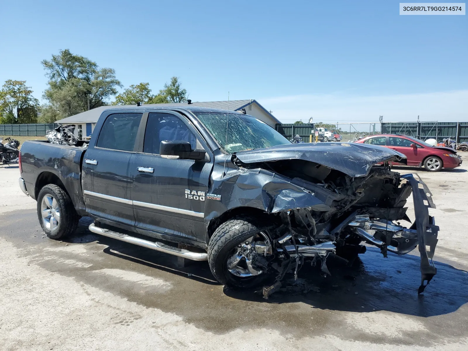 2016 Ram 1500 Slt VIN: 3C6RR7LT9GG214574 Lot: 68481854