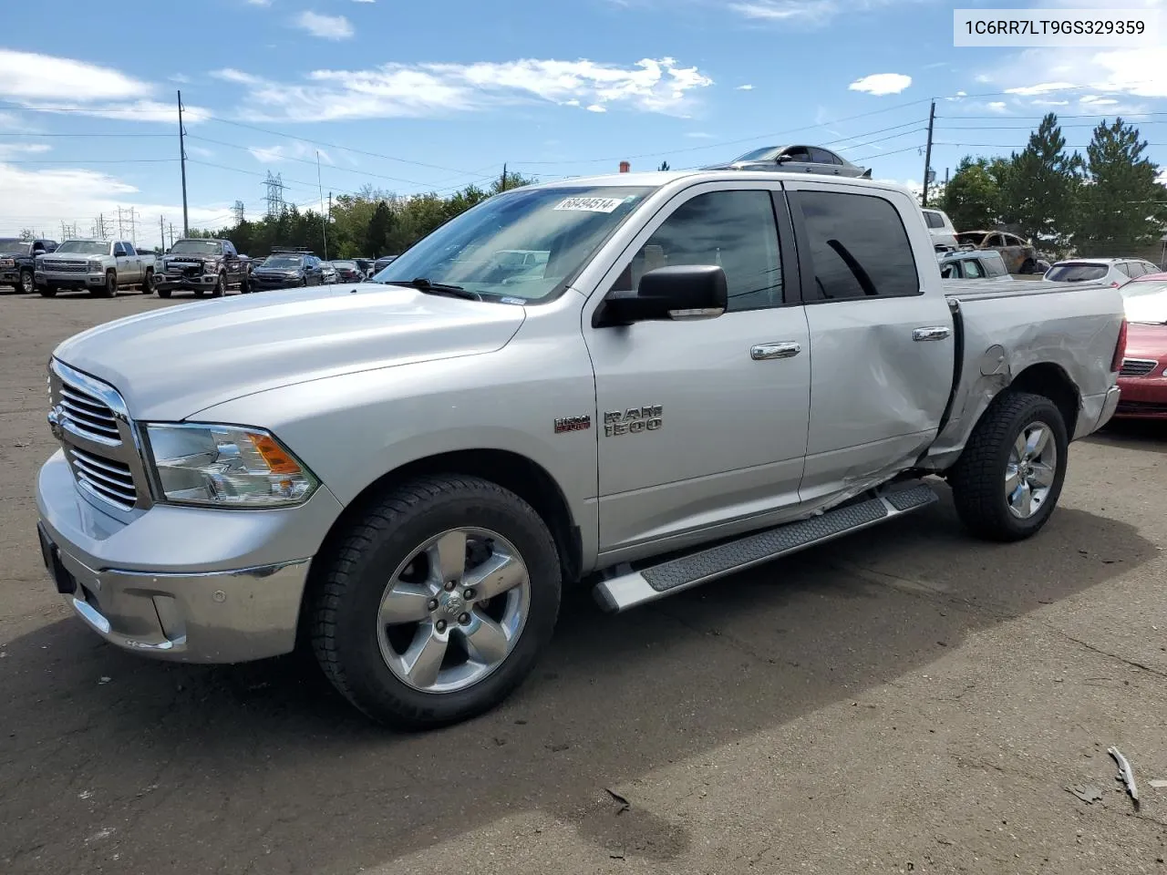 2016 Ram 1500 Slt VIN: 1C6RR7LT9GS329359 Lot: 68494514