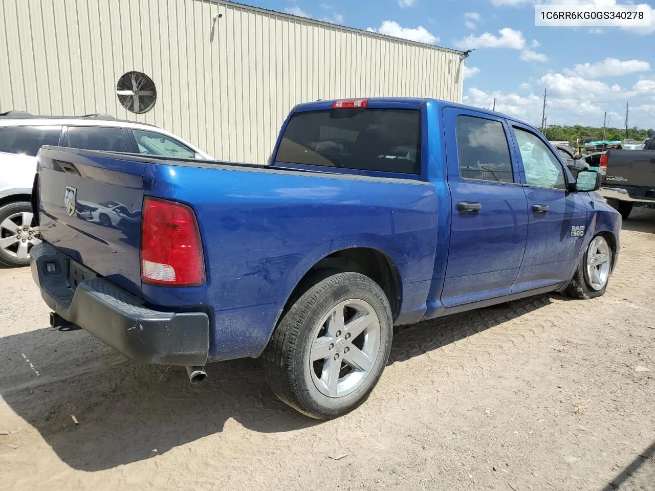 1C6RR6KG0GS340278 2016 Ram 1500 St