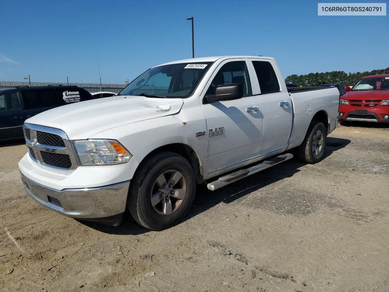 2016 Ram 1500 Slt VIN: 1C6RR6GT8GS240791 Lot: 68625534