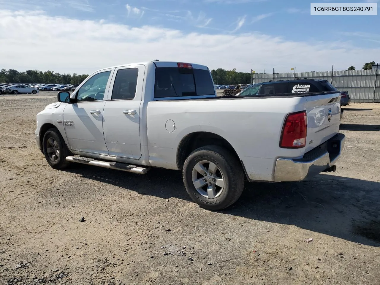 2016 Ram 1500 Slt VIN: 1C6RR6GT8GS240791 Lot: 68625534