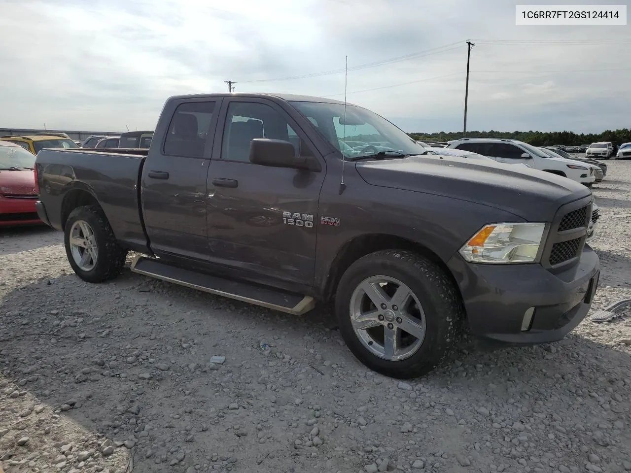 2016 Ram 1500 St VIN: 1C6RR7FT2GS124414 Lot: 68802984