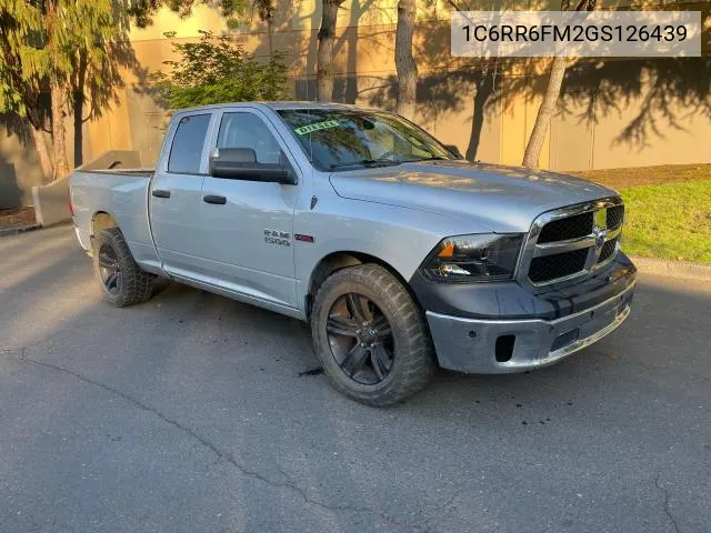 1C6RR6FM2GS126439 2016 Ram 1500 St