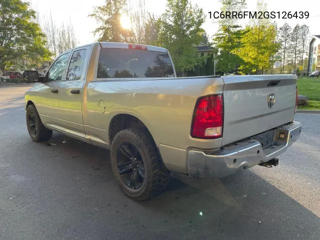 1C6RR6FM2GS126439 2016 Ram 1500 St