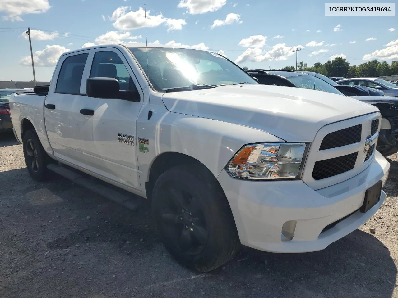 2016 Ram 1500 St VIN: 1C6RR7KT0GS419694 Lot: 68978904