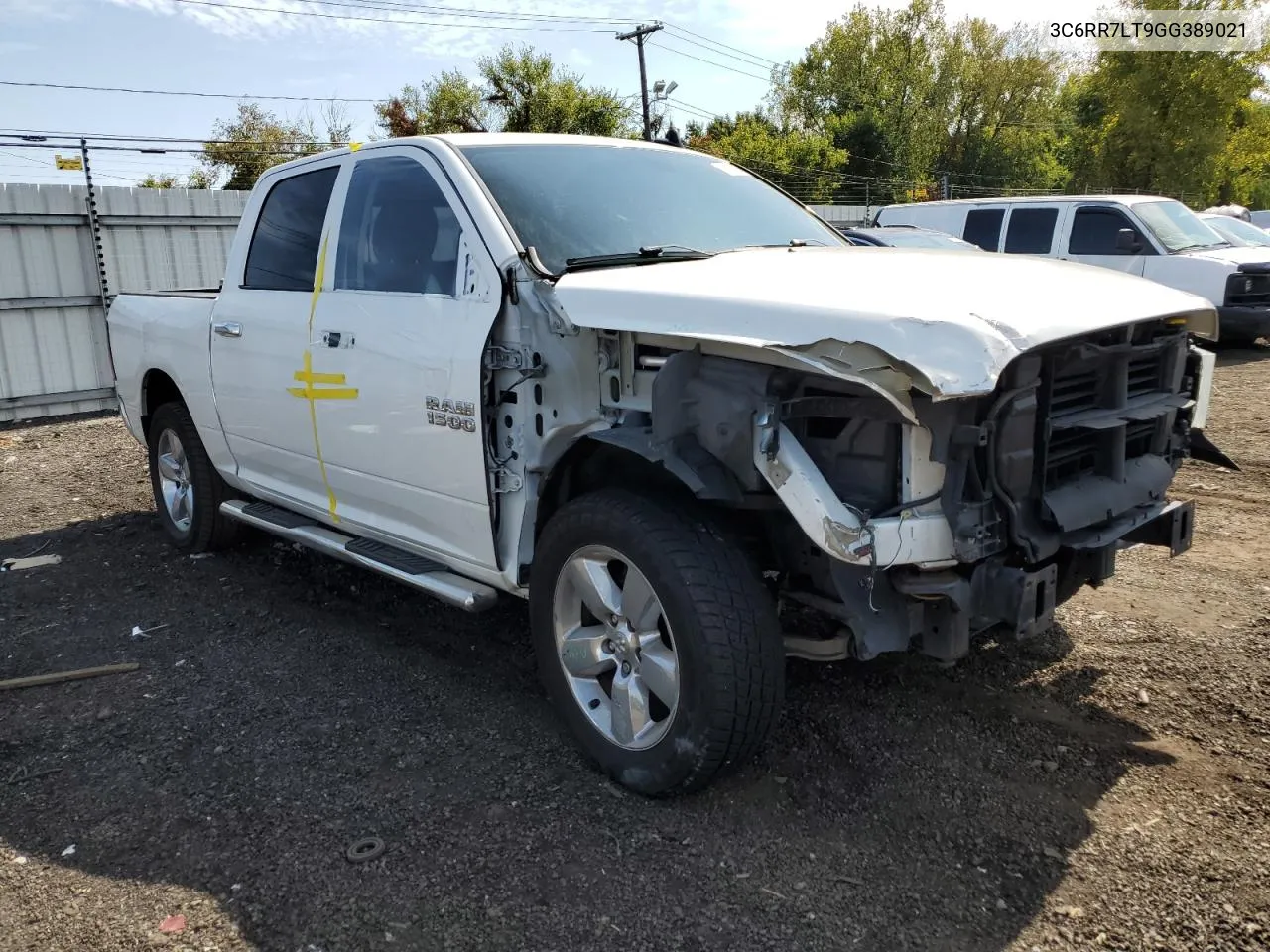 2016 Ram 1500 Slt VIN: 3C6RR7LT9GG389021 Lot: 69435234