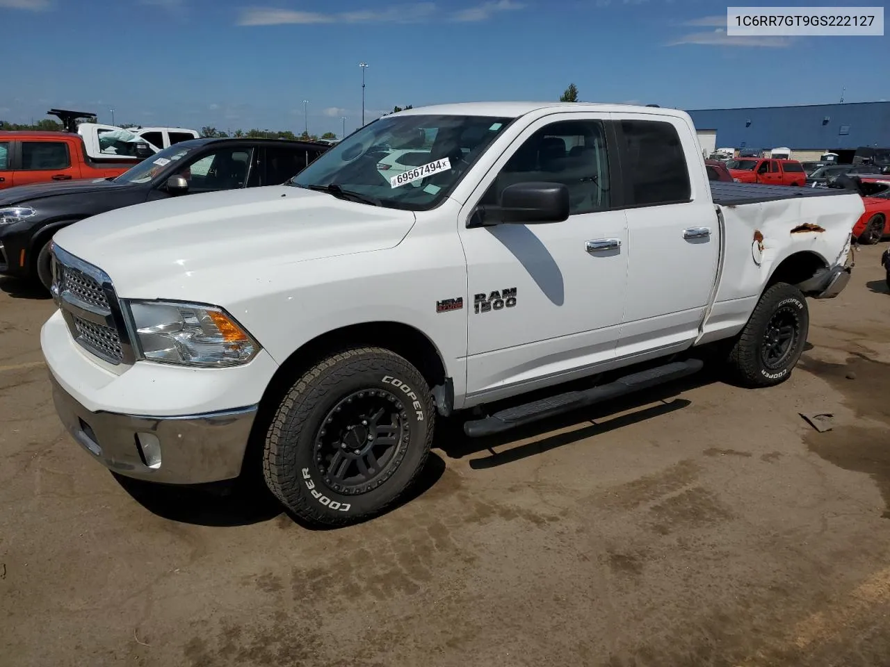 2016 Ram 1500 Slt VIN: 1C6RR7GT9GS222127 Lot: 69567494