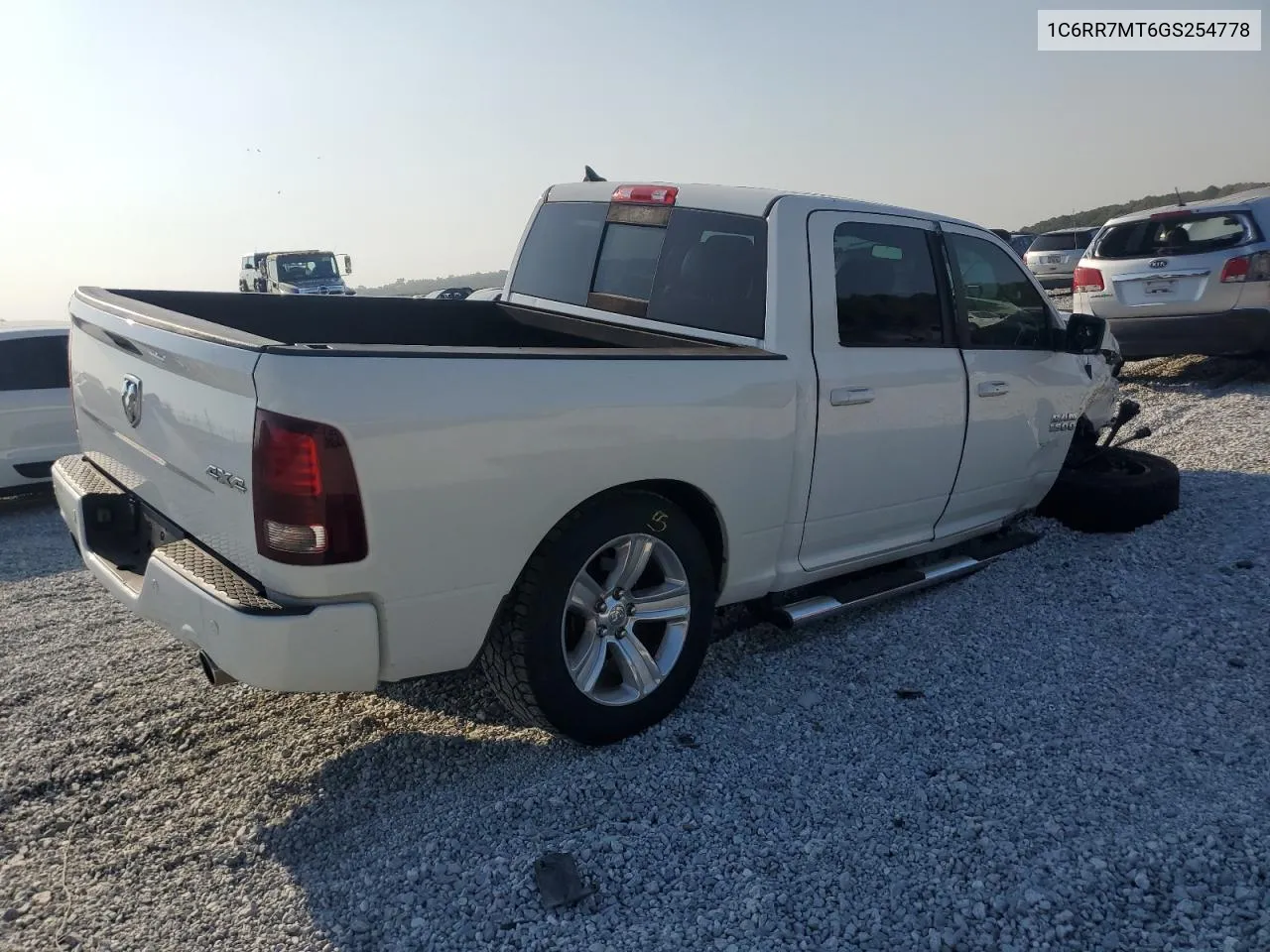 1C6RR7MT6GS254778 2016 Ram 1500 Sport