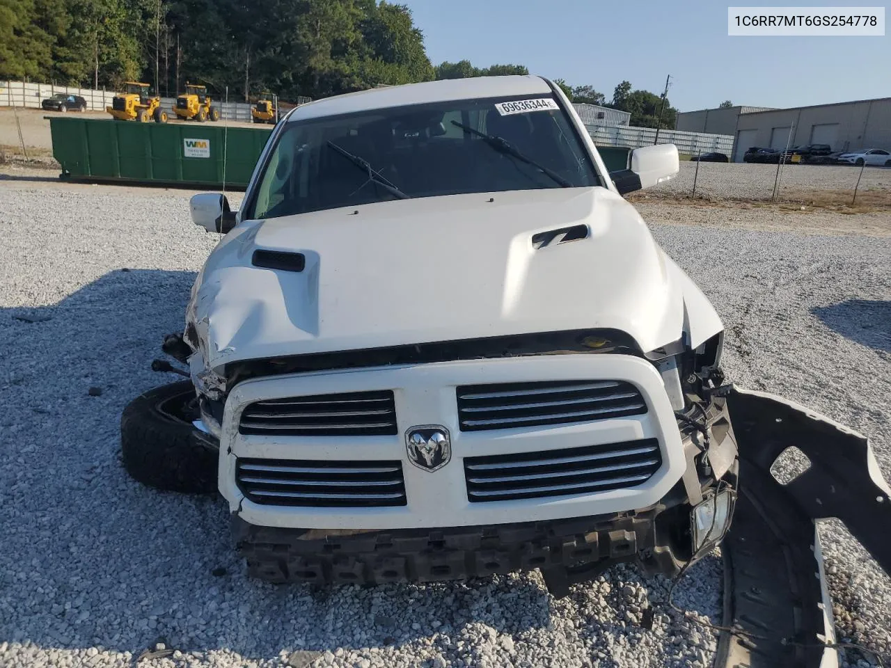 2016 Ram 1500 Sport VIN: 1C6RR7MT6GS254778 Lot: 69636344