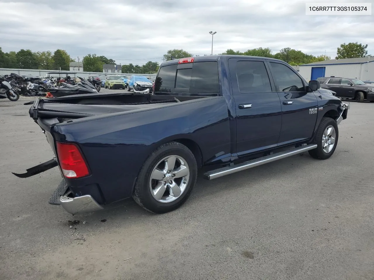 2016 Ram 1500 Slt VIN: 1C6RR7TT3GS105374 Lot: 69742424