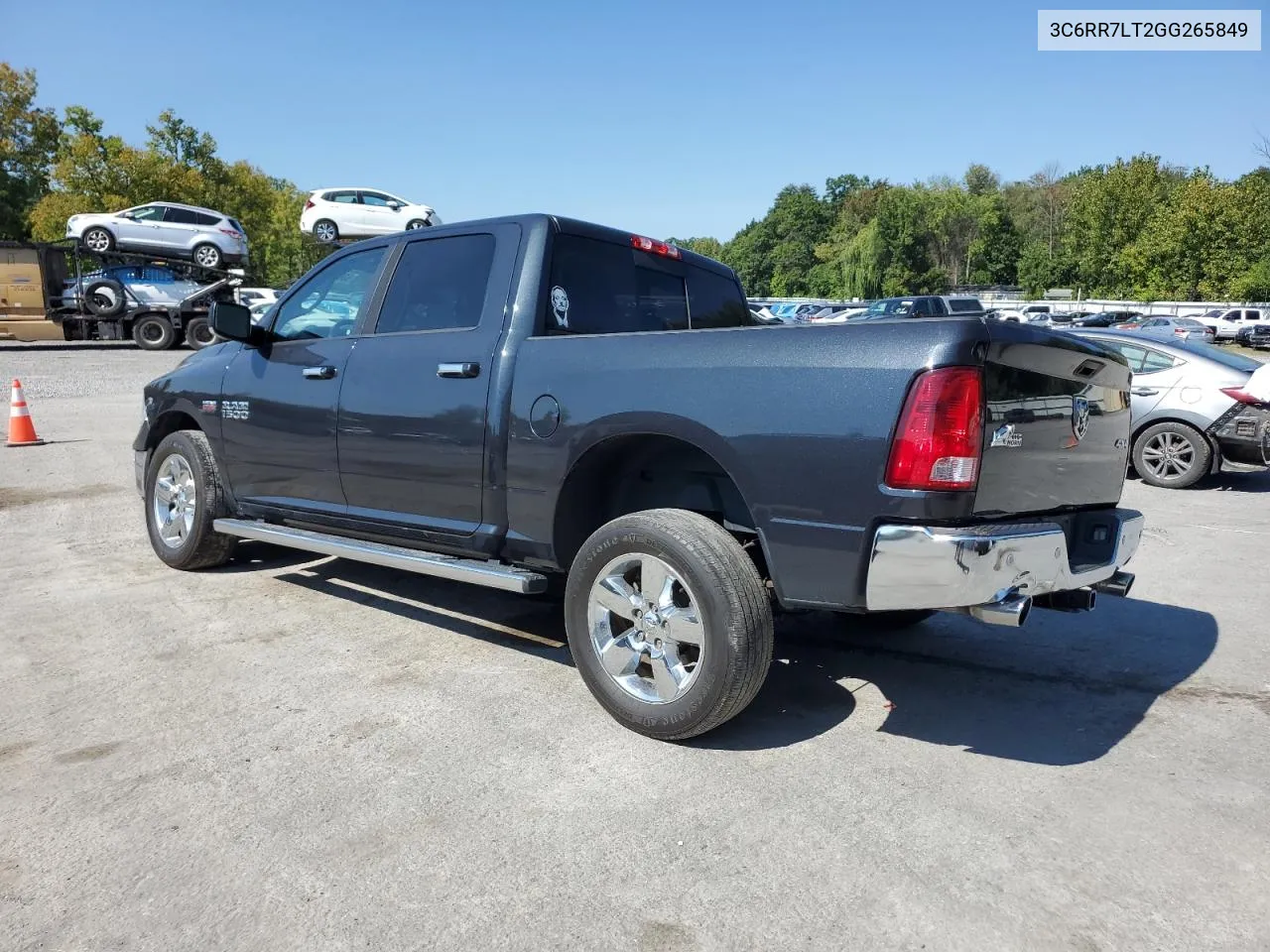 2016 Ram 1500 Slt VIN: 3C6RR7LT2GG265849 Lot: 69883764