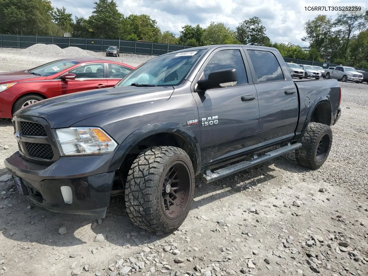 1C6RR7LT3GS252259 2016 Ram 1500 Slt