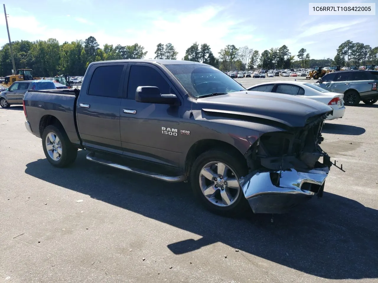 2016 Ram 1500 Slt VIN: 1C6RR7LT1GS422005 Lot: 70032354