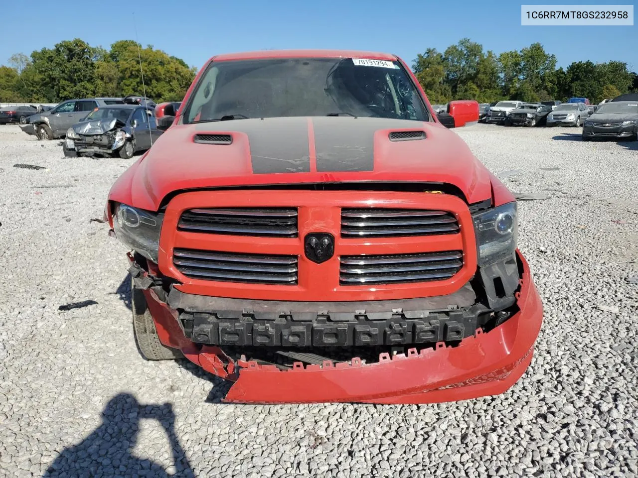 1C6RR7MT8GS232958 2016 Ram 1500 Sport