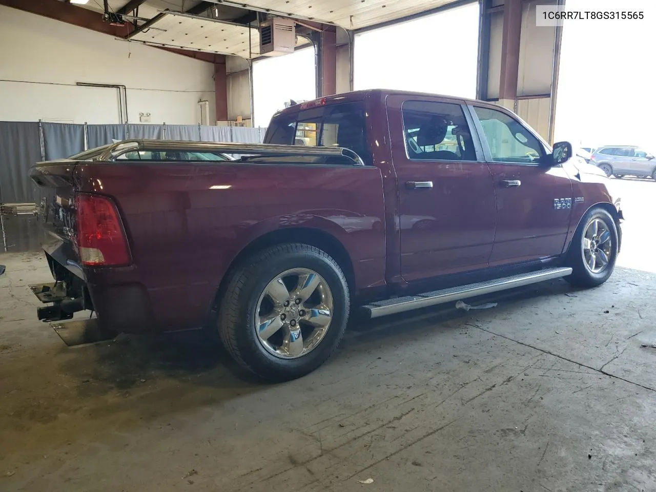 2016 Ram 1500 Slt VIN: 1C6RR7LT8GS315565 Lot: 70250134