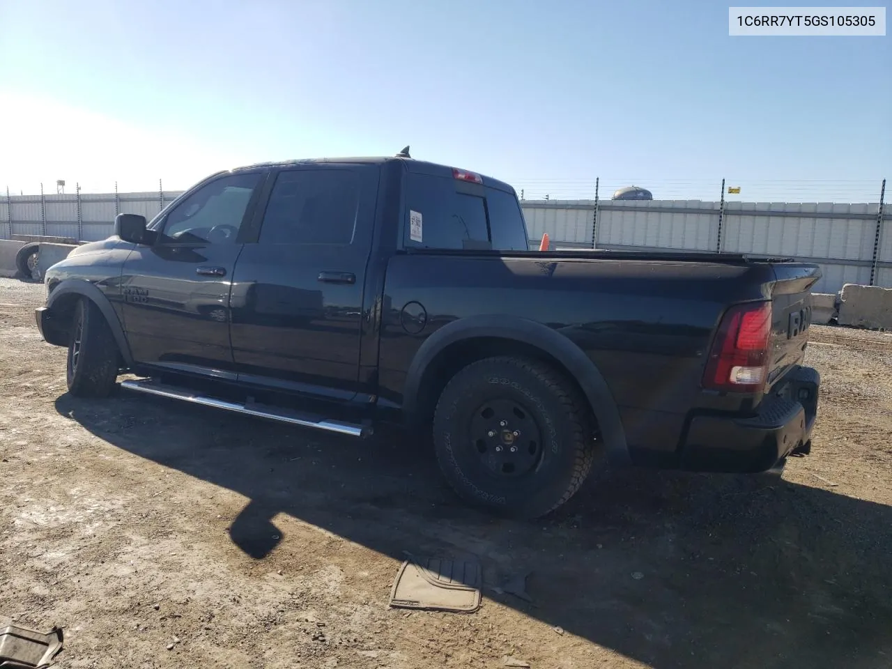 1C6RR7YT5GS105305 2016 Ram 1500 Rebel